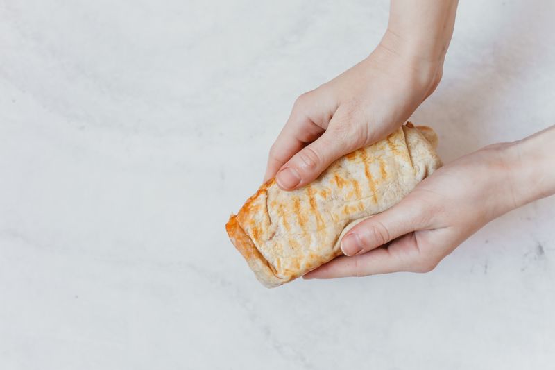 Veggie Burrito — Guzman y Gomez plant-based option